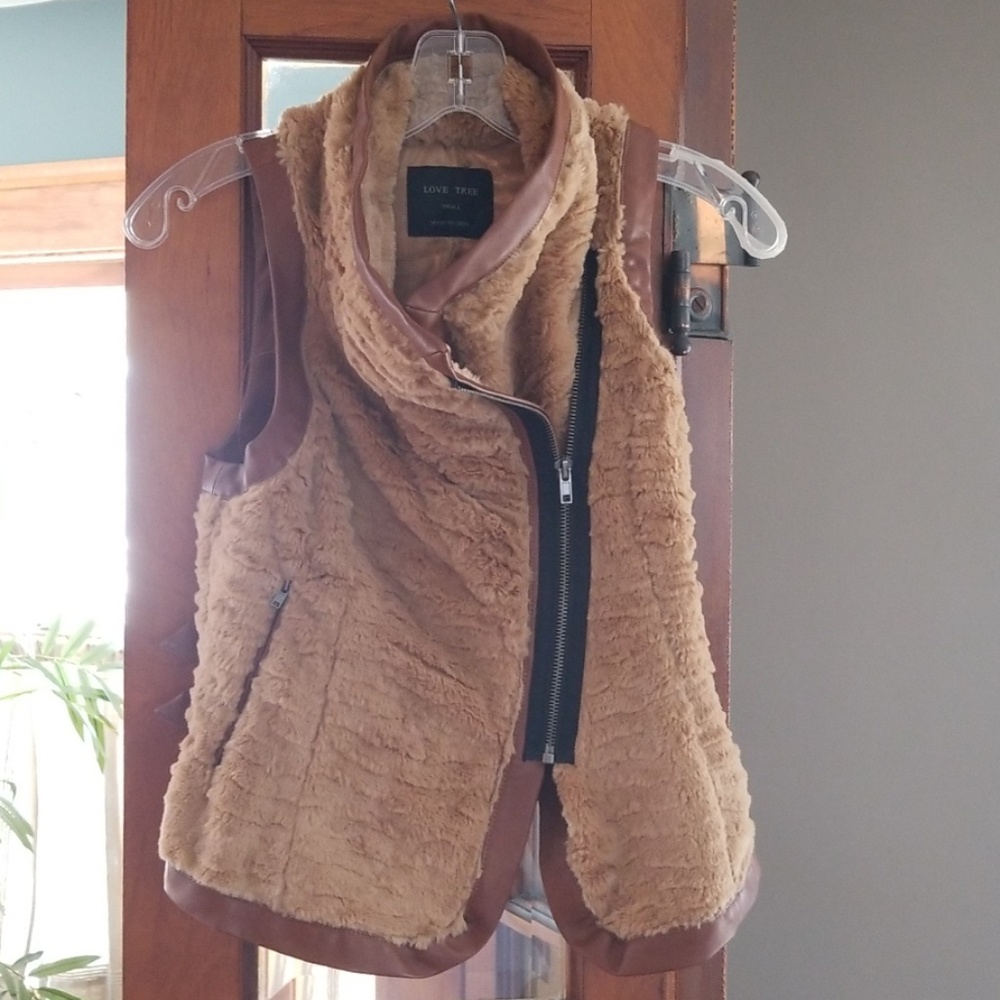 Fuzzy vest